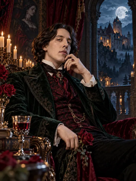 Oscar Wilde, elegante dandy gotico nel Castello di Bran